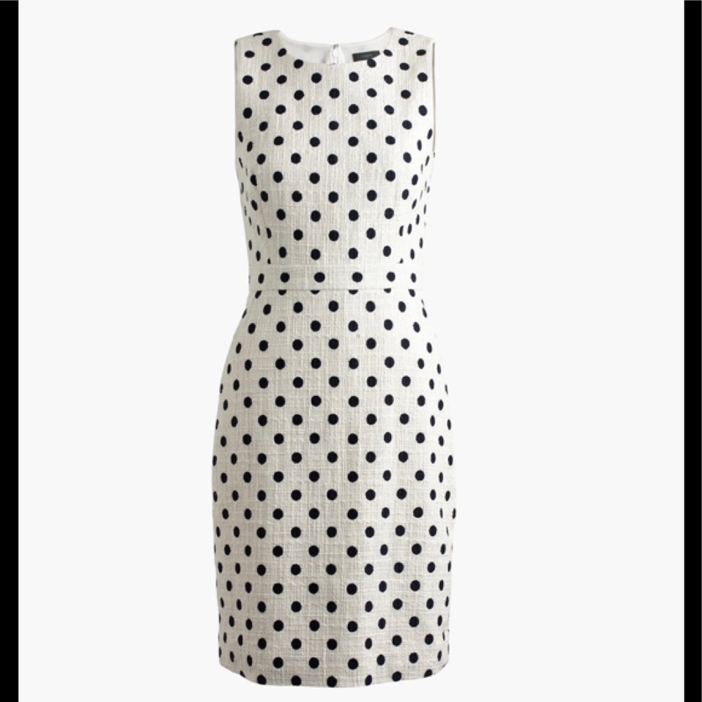 J.Crew Judy Dress Polka Dots